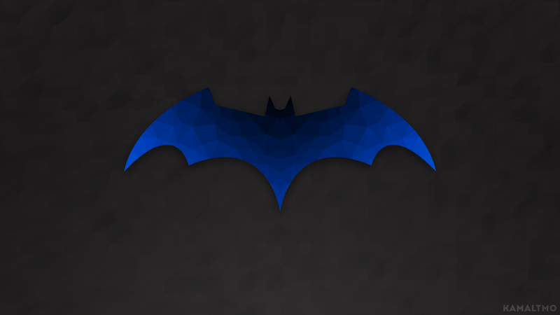 Batman, Batman logo, logo, poly, polygon art, low poly, vector