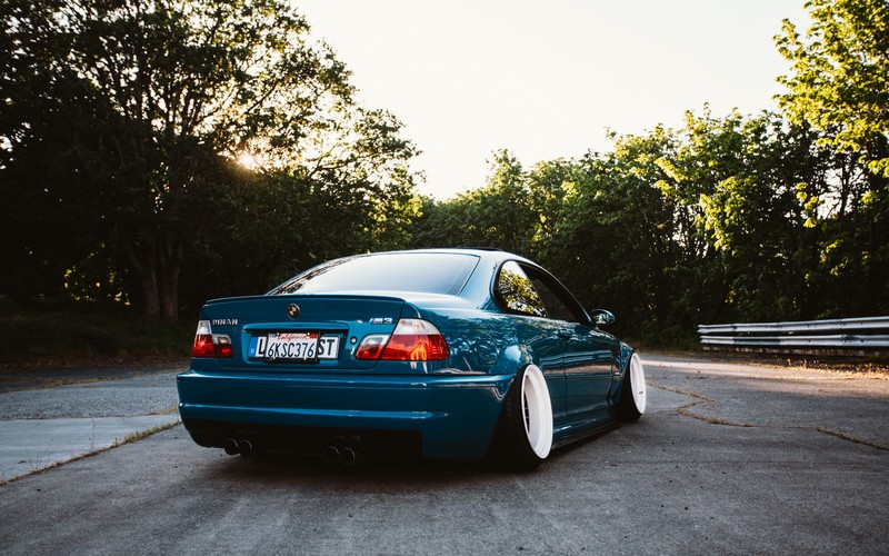 car, BMW, vehicle, numbers, blue cars, BMW E46, BMW 3 Series, colored wheels