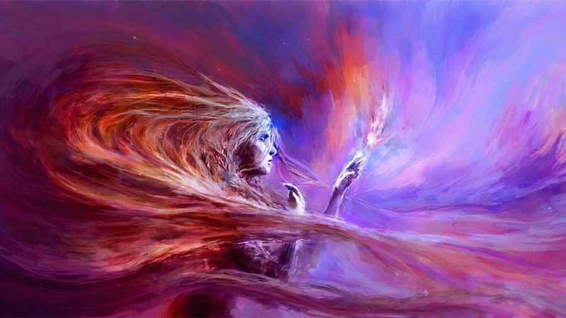 psychedelic, fantasy art, face, artwork, colorful