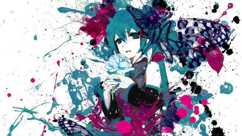 anime, anime girls, Vocaloid, Hatsune Miku