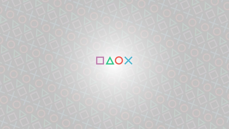 PlayStation, simple, Adobe Illustrator, Sony, gray