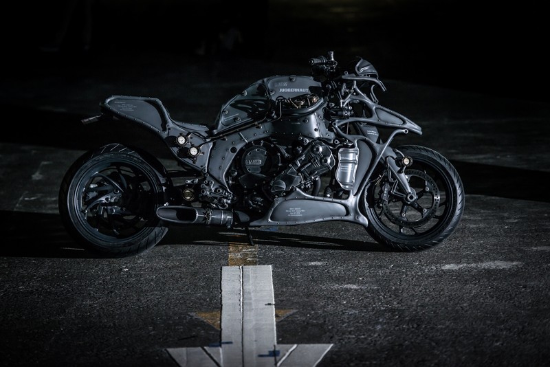 motorcycle, vehicle, dark, asphalt