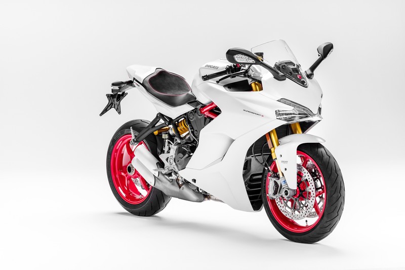 motorcycle, Ducati, white background