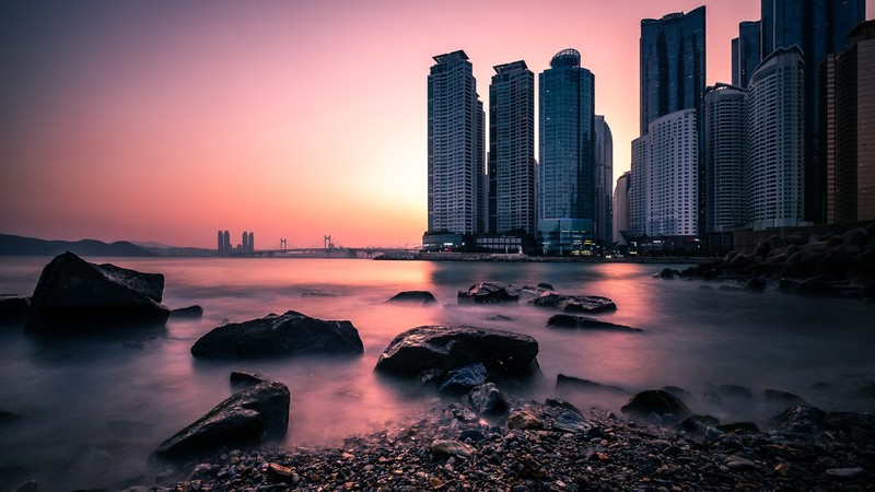 South Korea, cityscape, city