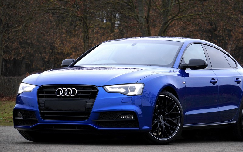 car, tuning, blue cars, Audi, vehicle