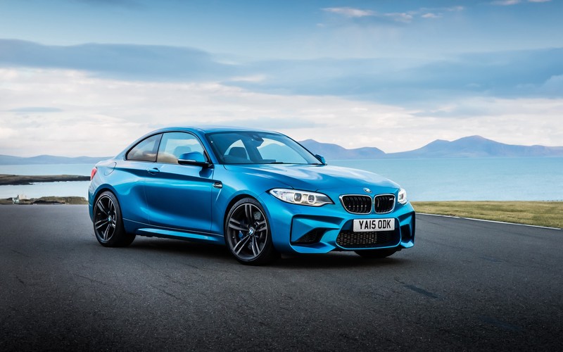 car, BMW, blue cars, vehicle, BMW M2, BMW 2 Series