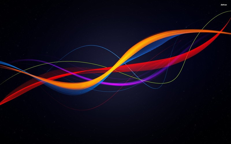 abstract, waves