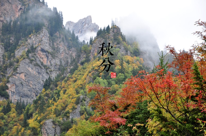 solar terms, mountains, nature, fall, rock, trees