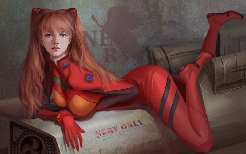 Neon Genesis Evangelion, anime girls, Asuka Langley Soryu