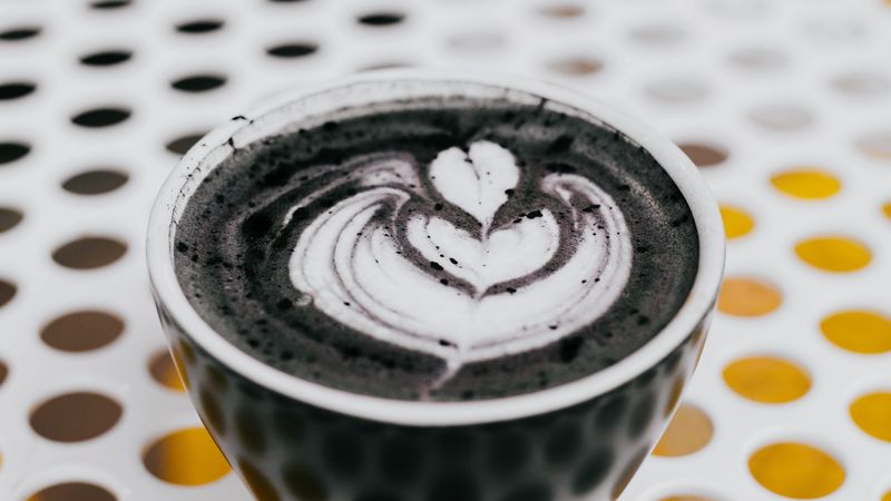 coffee, cup, drink, foam, 4k