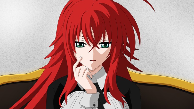anime, anime girls, High School DxD, Gremory Rias