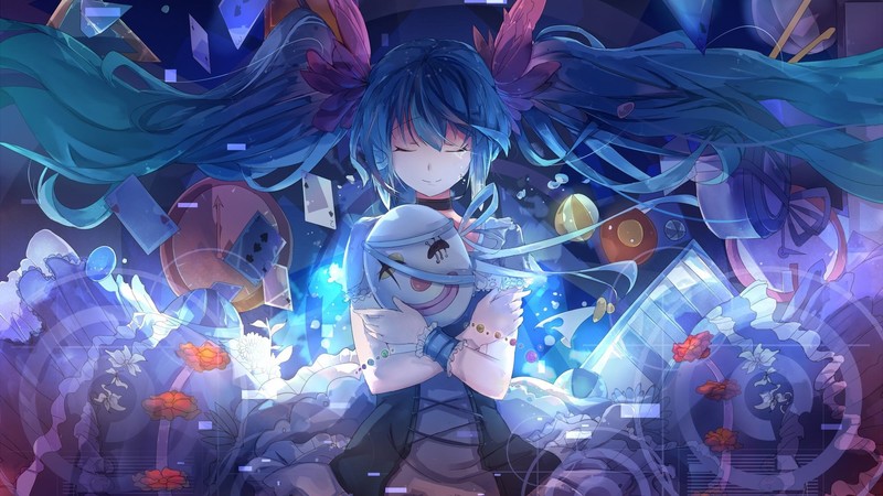 anime, anime girls, Vocaloid, Hatsune Miku