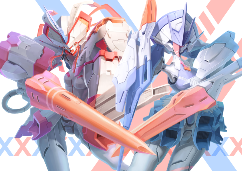 Darling in the FranXX, mecha girls, Delphinium (DARLING in the FRANXX), Code:002