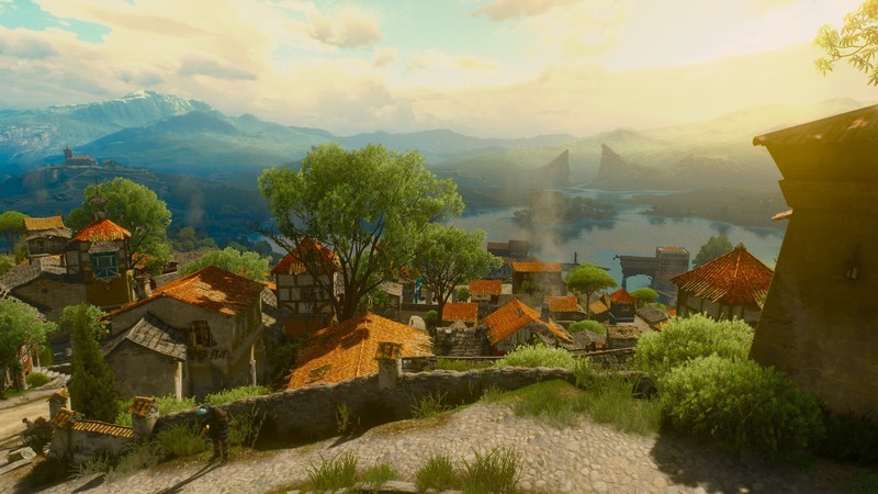 The Witcher, The Witcher 3: Wild Hunt, sunrise, video games, The Witcher 3: Wild Hunt - Blood and Wine