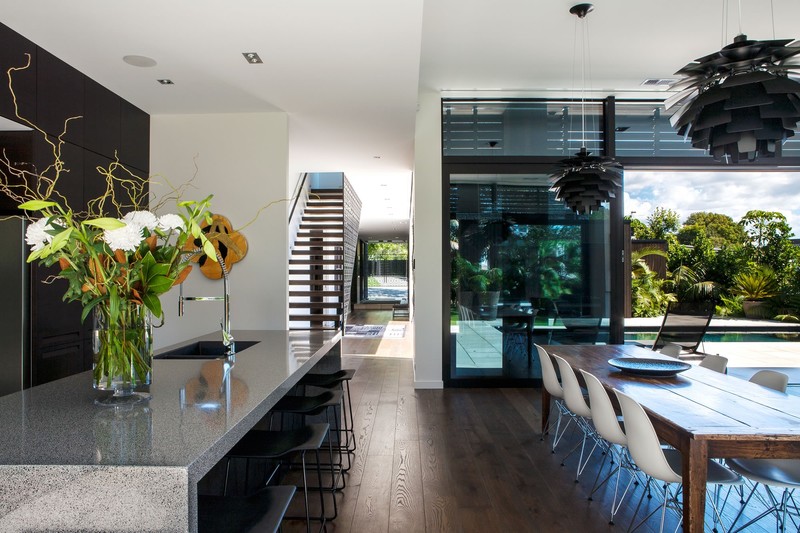 interior, table, room, plants