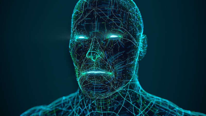 dots, face, lights, turquoise, teal, men