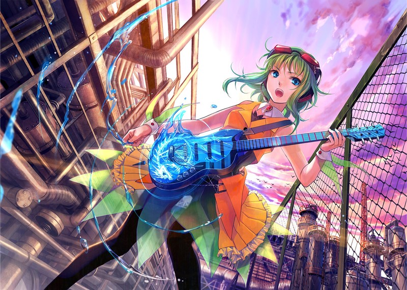 anime, anime girls, Vocaloid, Megpoid Gumi