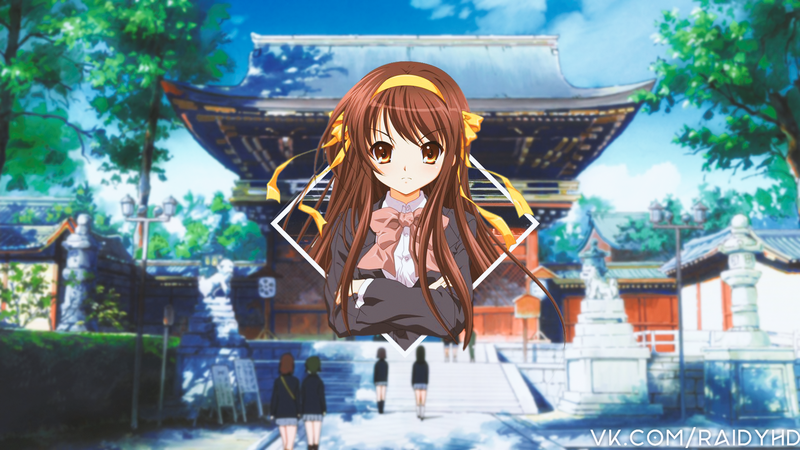 anime, anime girls, picture-in-picture