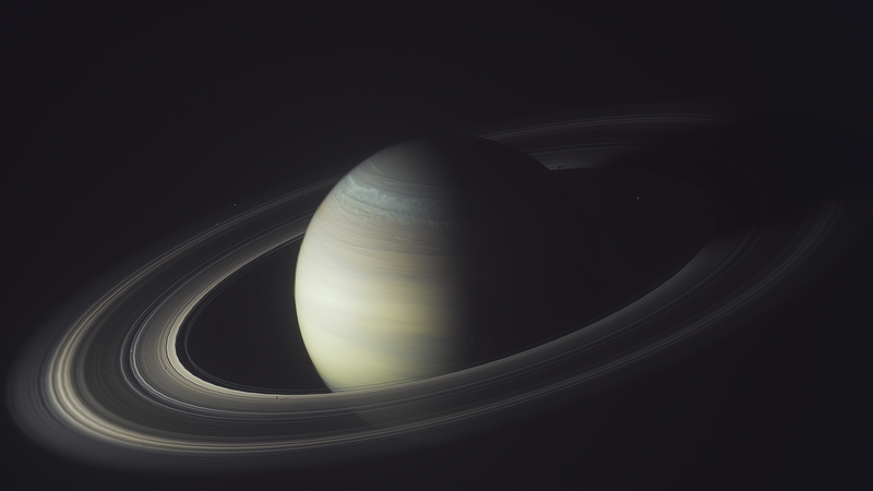 space, Saturn, asteroid, universe, planet, dark