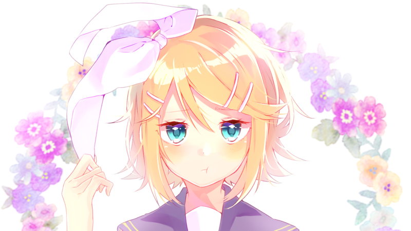Vocaloid, Kagamine Rin, blonde, manga