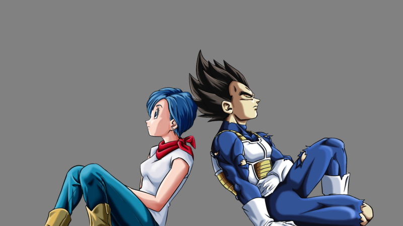 Dragon Ball, Dragon Ball Super, Vegeta, Bulma, love, Dragon Ball Z