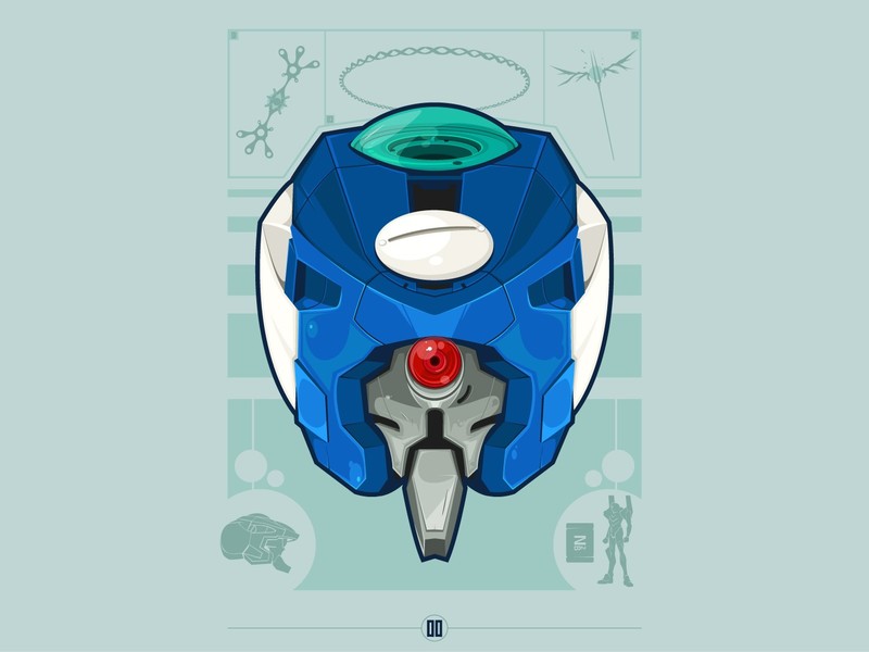 Neon Genesis Evangelion, EVA Unit 00, anime, robot