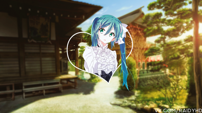 anime, anime girls, picture-in-picture, Hatsune Miku, Vocaloid