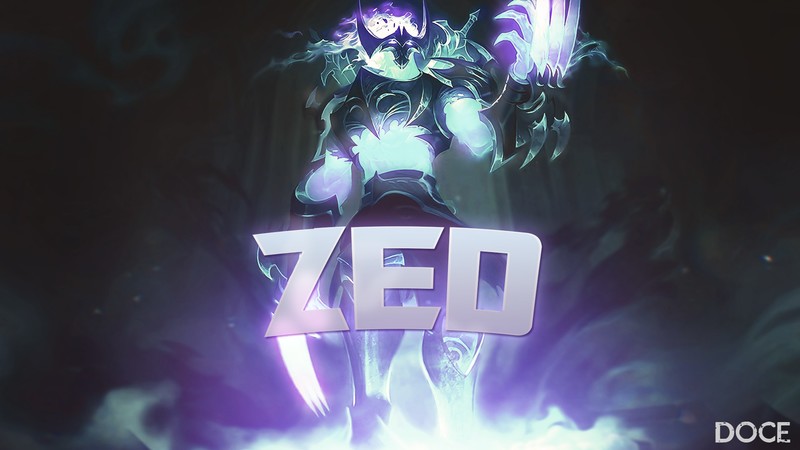 Zed, League of Legends, PC gaming, fantasy art