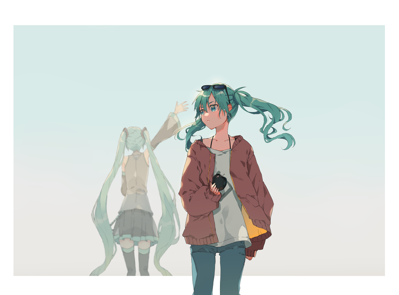 Vocaloid, anime girls, Hatsune Miku