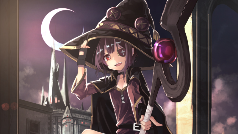 anime, anime girls, Kono Subarashii Sekai ni Shukufuku wo!, Megumin