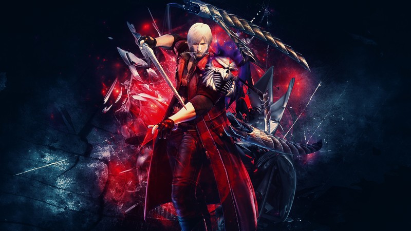 Devil May Cry 4, Capcom, video games, Devil May Cry, Dante