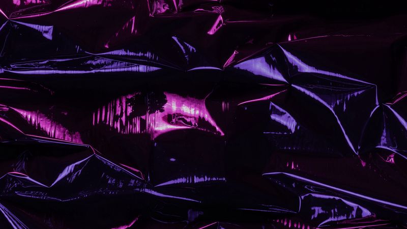 foil, purple, dark, texture, surface, 4k