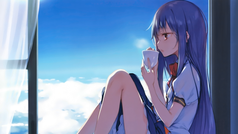 anime, anime girls, Hinanawi Tenshi, ke-ta, Touhou