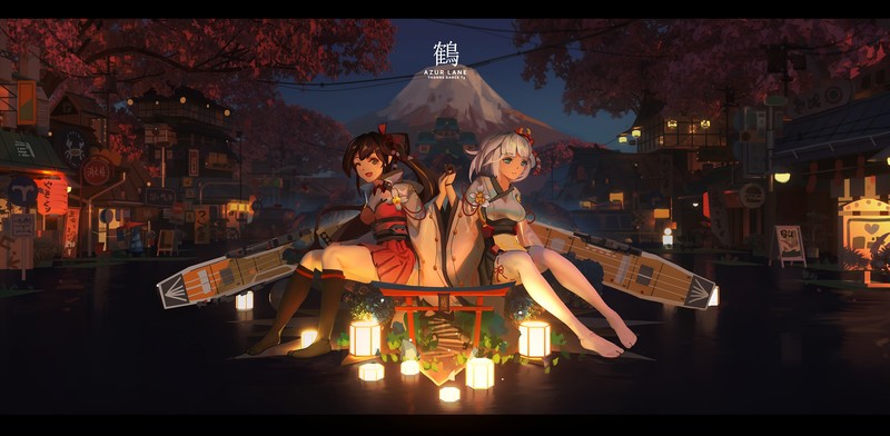 T5, anime girls, Azur Lane, zuikaku (Azur Lane), Shoukaku (Azur Lane)