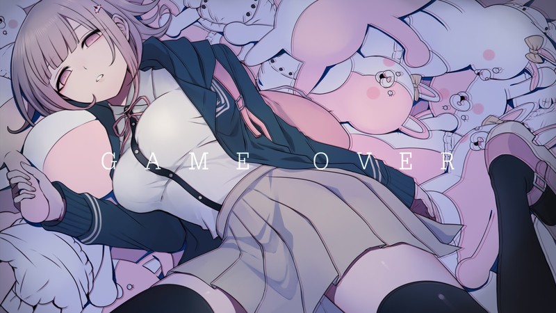 anime girls, anime, Danganronpa 2, Nanami Chiaki