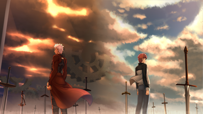 Fate Series, Fate/Stay Night, Archer (Fate/Stay Night), Shirou Emiya