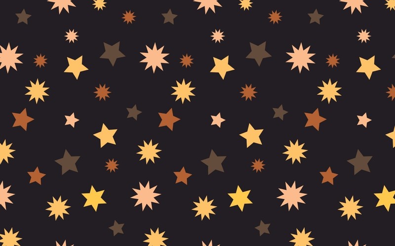 texture, stars, pattern, yellow