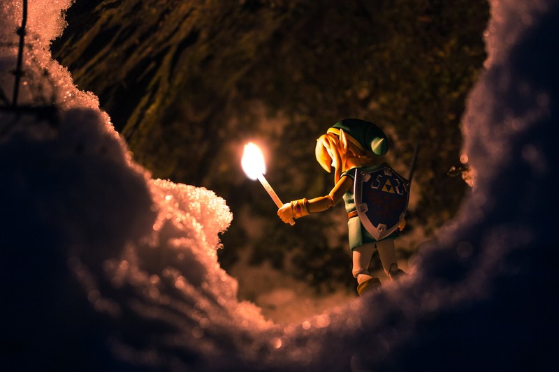 Link, toys, 500px, cave, The Legend of Zelda