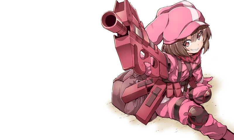 anime girls, Sword Art Online, Sword Art Online Alternative, Sword Art Online Alternative: Gun Gale Online, Gun Gale Online, Karen Kohiruimaki, llenn
