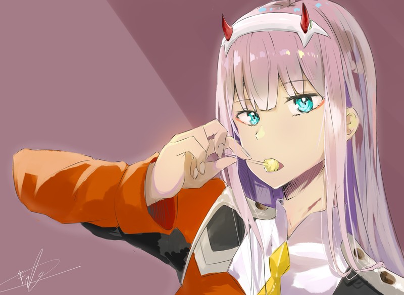 Darling in the FranXX, anime girls, Zero Two (Darling in the FranXX)