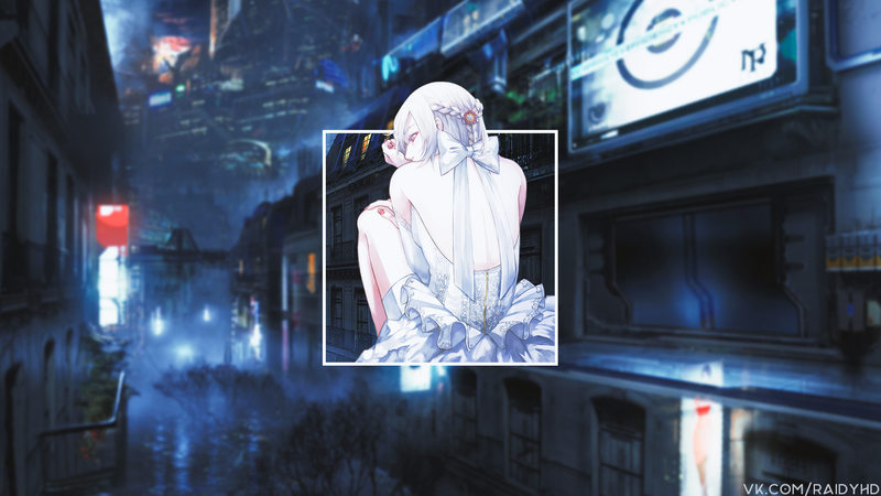 anime girls, anime, picture-in-picture