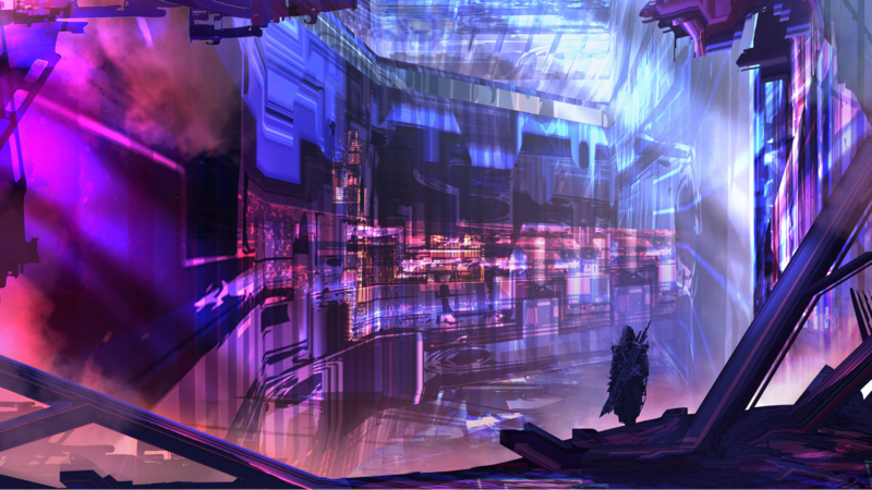 cyberpunk, TacoSauceNinja, futuristic, science fiction