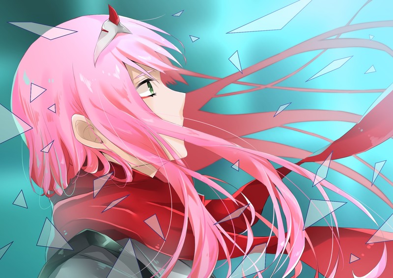 anime, anime girls, Darling in the FranXX, Zero Two (Darling in the FranXX)