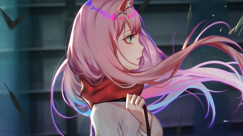 anime, Darling in the FranXX, Zero Two (Darling in the FranXX), anime girls