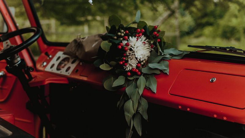 bouquet, flowers, buds, leaves, branches, 4k
