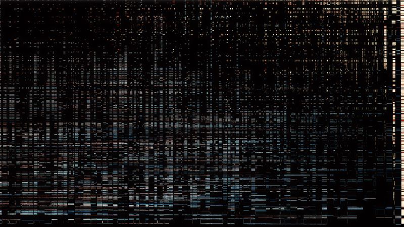 texture, glitch, noise, distortion, dark, 4k