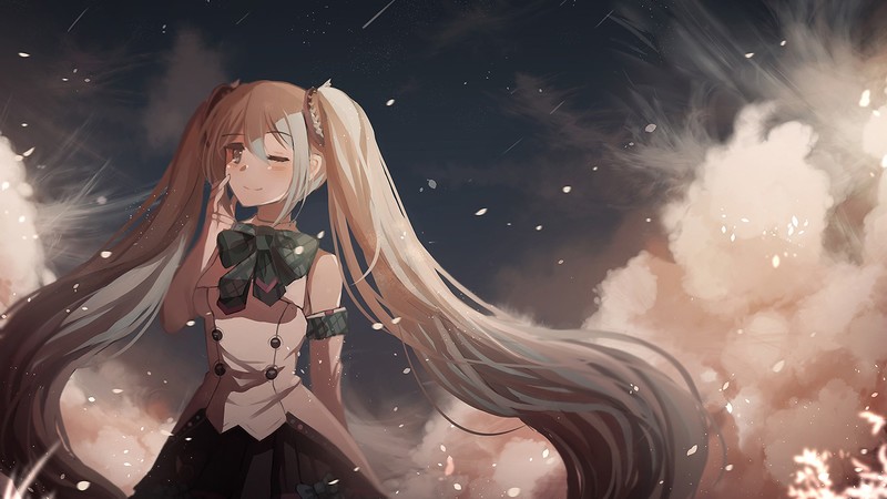 Hatsune Miku, anime, anime girls, Vocaloid