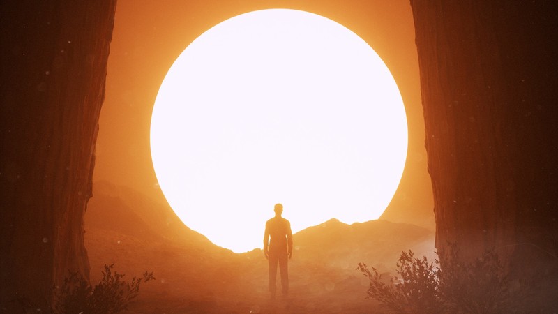 stuz0r, Stuart Lippincott, Sun, silhouette, lights