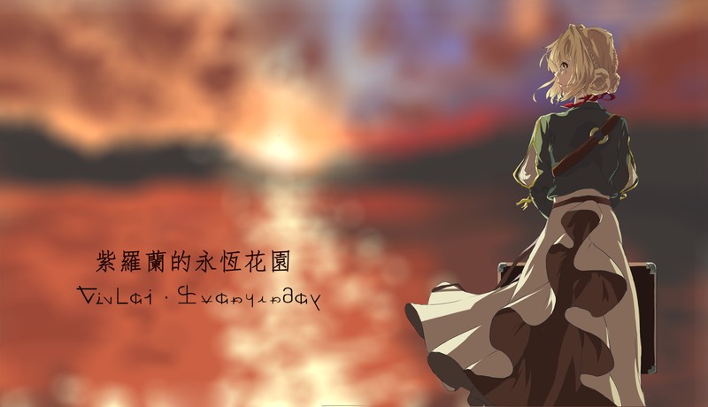 Violet Evergarden, anime girls, anime, blonde