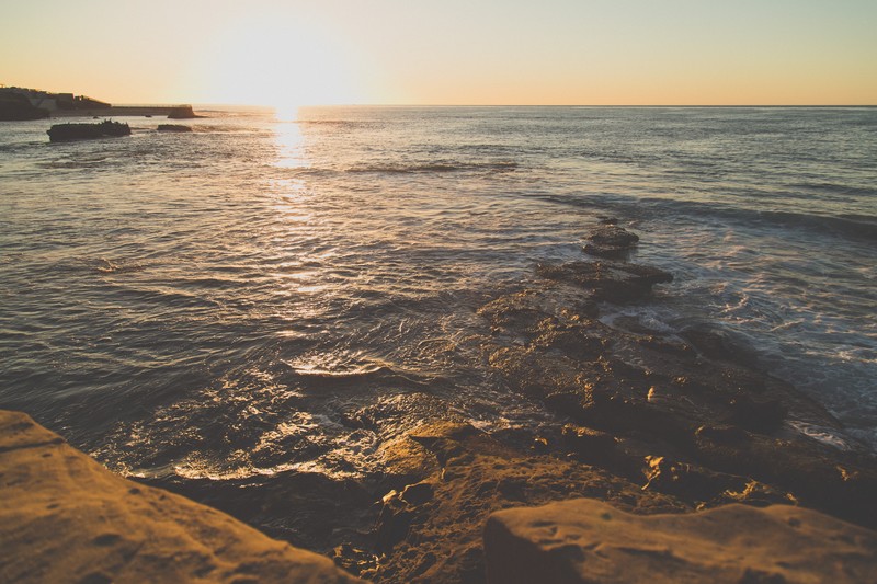 sunset, nature, outdoors, water